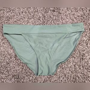 Aerie NWT Green Bikini Swim Bottom Size XXL